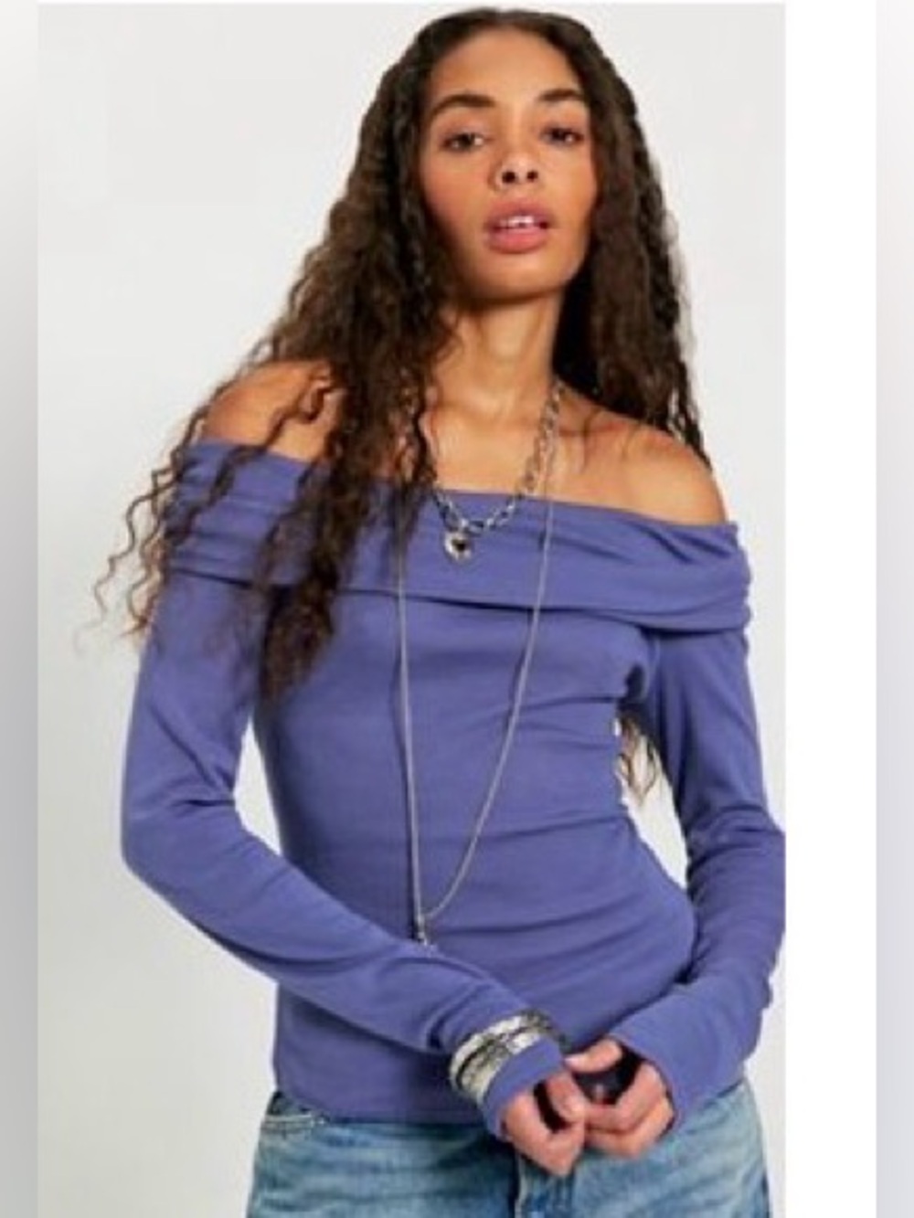 Free People, Robbie off the shoulder Top